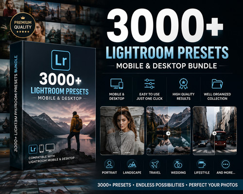 3000 preset lightroom premium - preset,