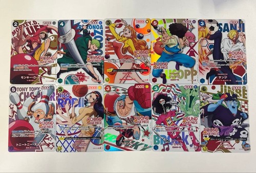 Round one piece card promo - round,