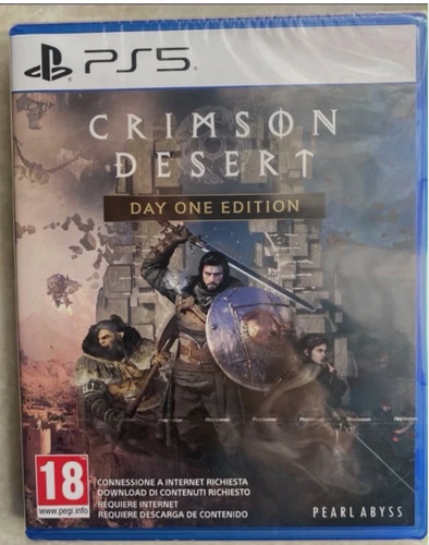 Crimson desert day - desert, one