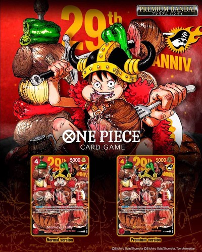 One piece card 29th - piece, card-29th